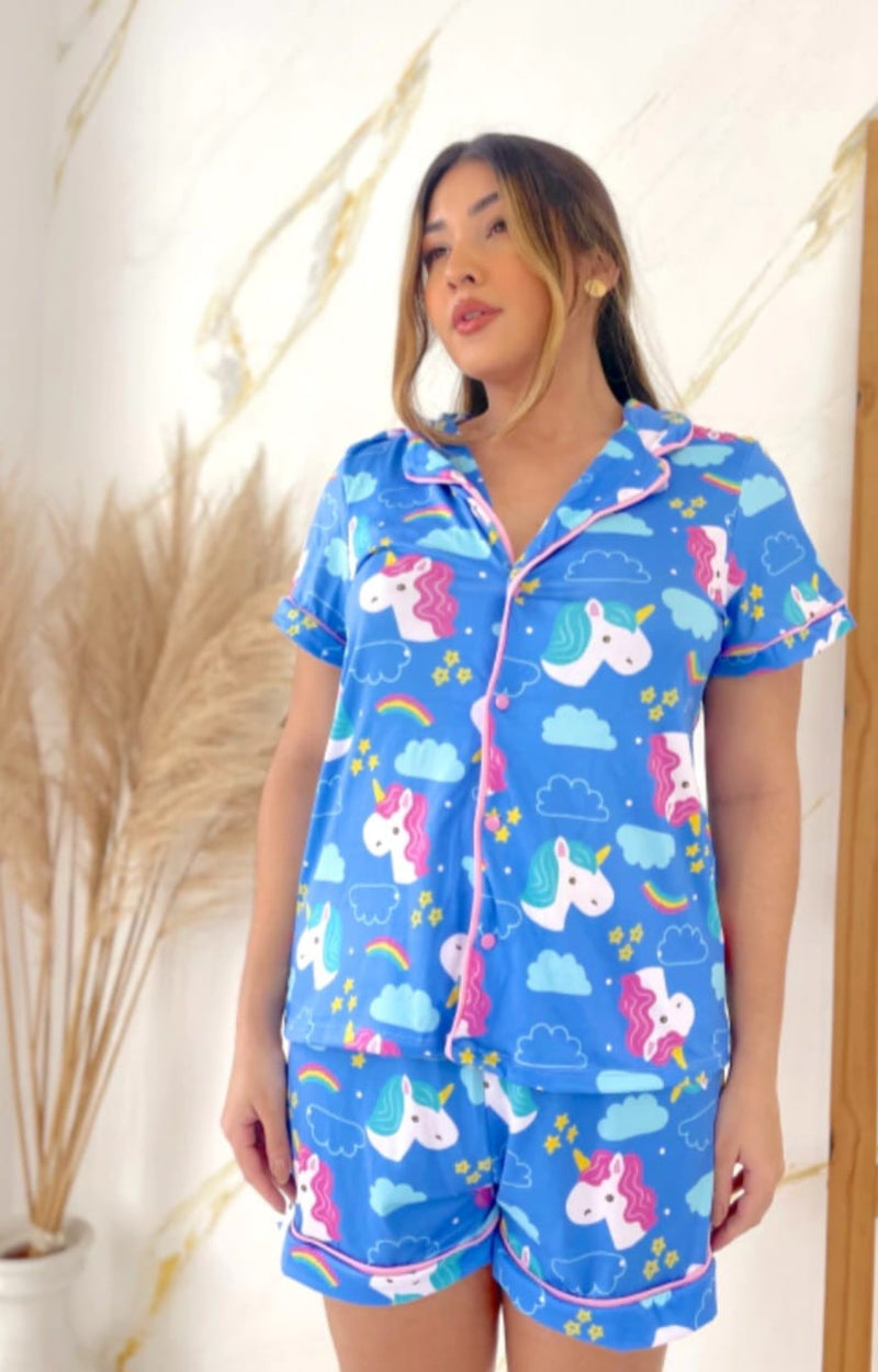 Pijama Americano Feminino; Temático01