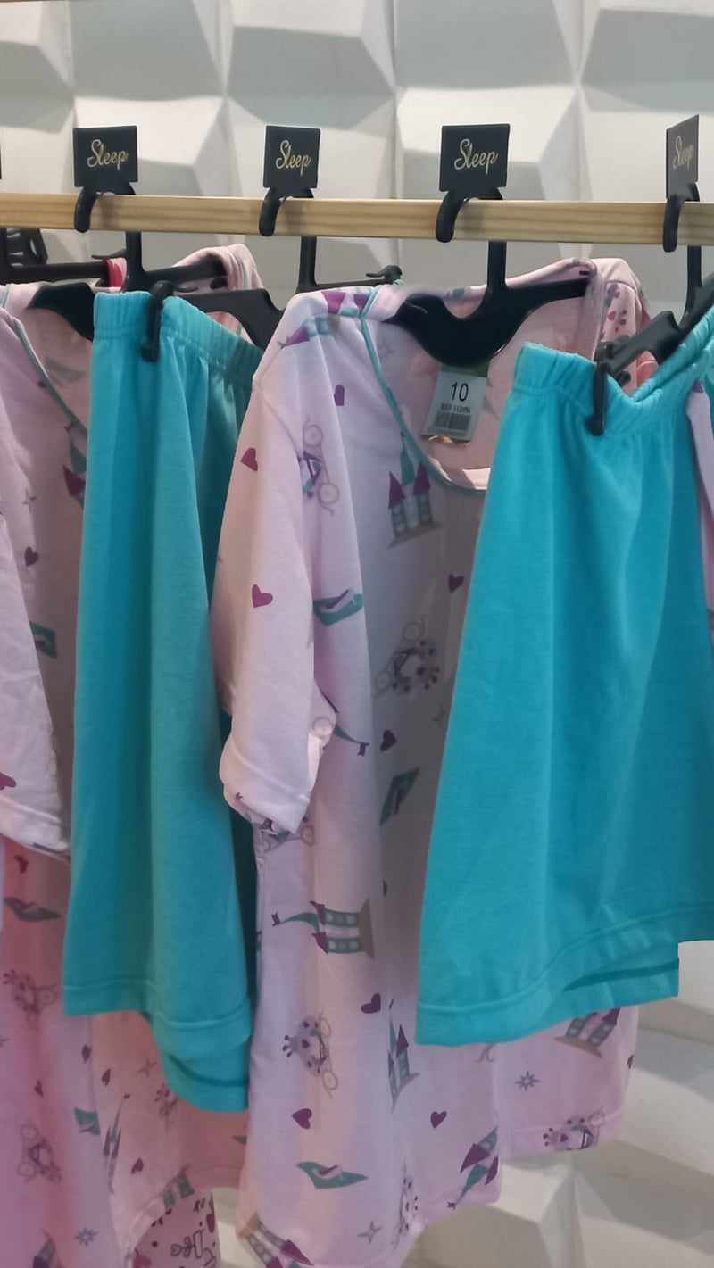 Pijama Feminino Malha Confort
