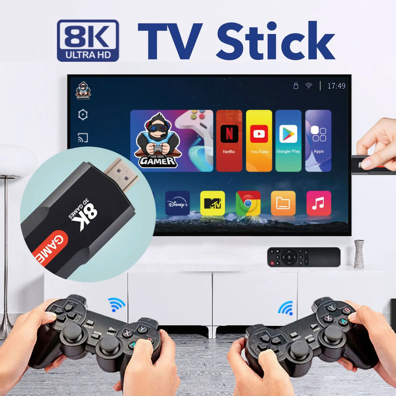 Game Retro; Androidtv Game 5G 8K