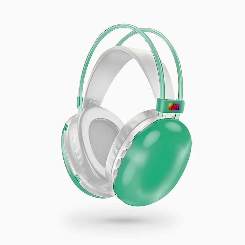 Fone De Ouvido Sem Fio Bluetooth V5.3 Com LED.