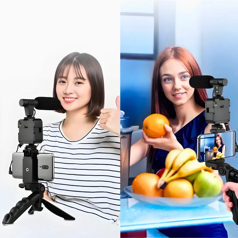 Kit de Gravação Profissional 4 em 1.