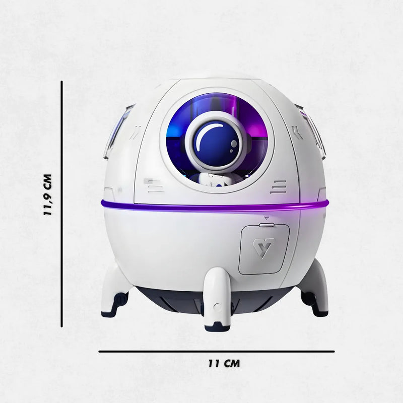Umidificador Espacial com Astronauta.