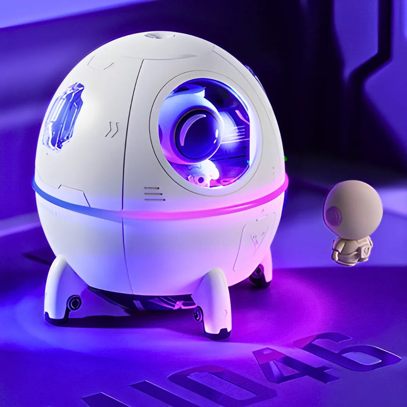 Umidificador Espacial com Astronauta.