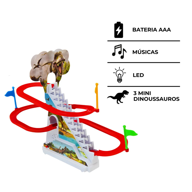 Pista Montanha Russa; Elétrica de Dinossauro.