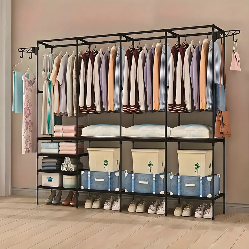 Guarda-Roupa Organizador com 4 colunas.