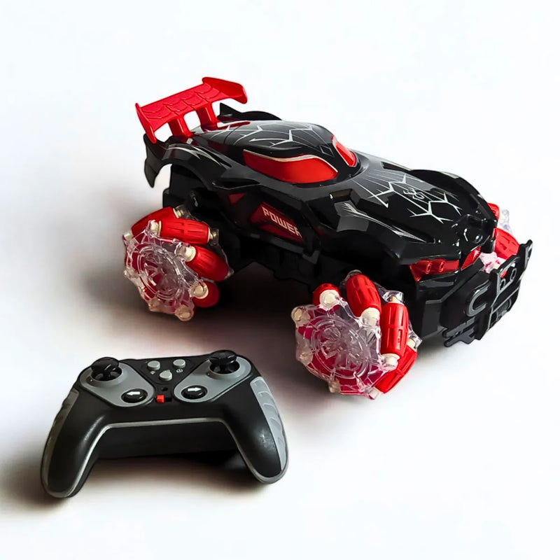 Carro Elétrico com Controle Remoto Brinq. Acrobático com LED