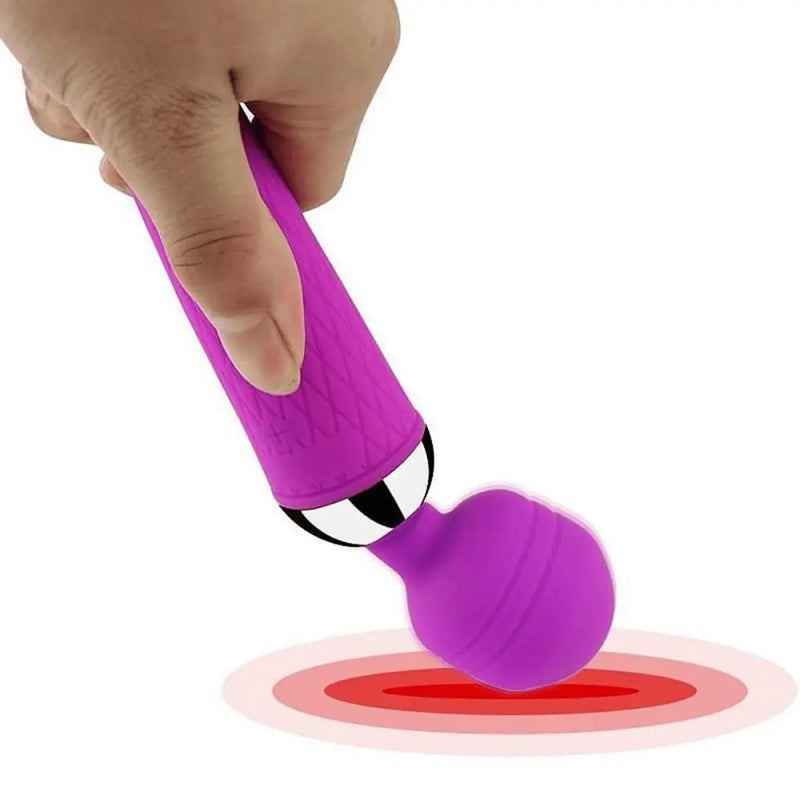 Vibrador Feminino Massageador Clitoriano Varinha Mágica.