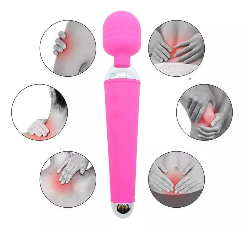 Vibrador Feminino Massageador Clitoriano Varinha Mágica.