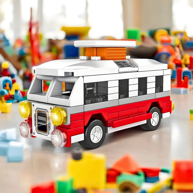Brinquedo Blocos de Construção Bondinho.