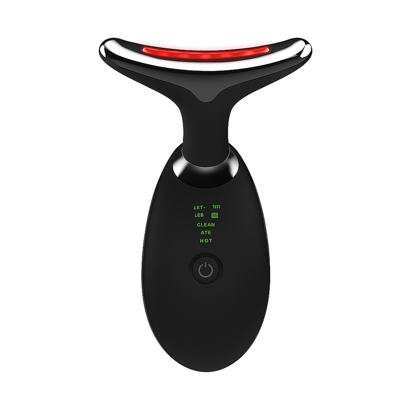 Massageador Facial Eletrico Pescoço Led Lift Fototerapia.